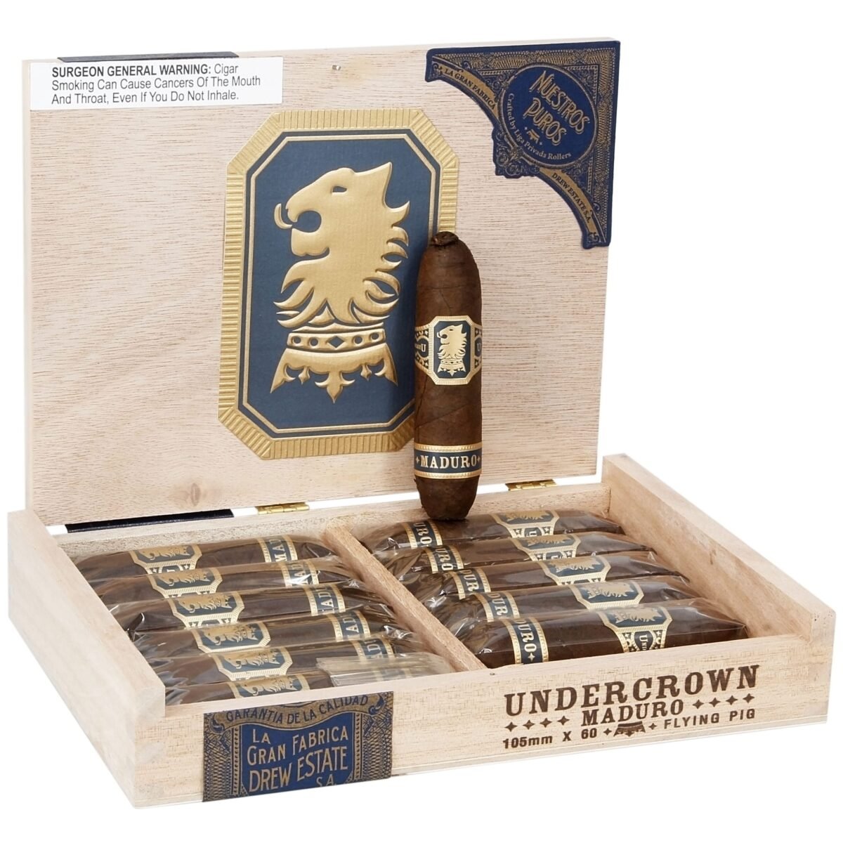 UNDERCROWN MADURO FLYING PIG BOX OF 12