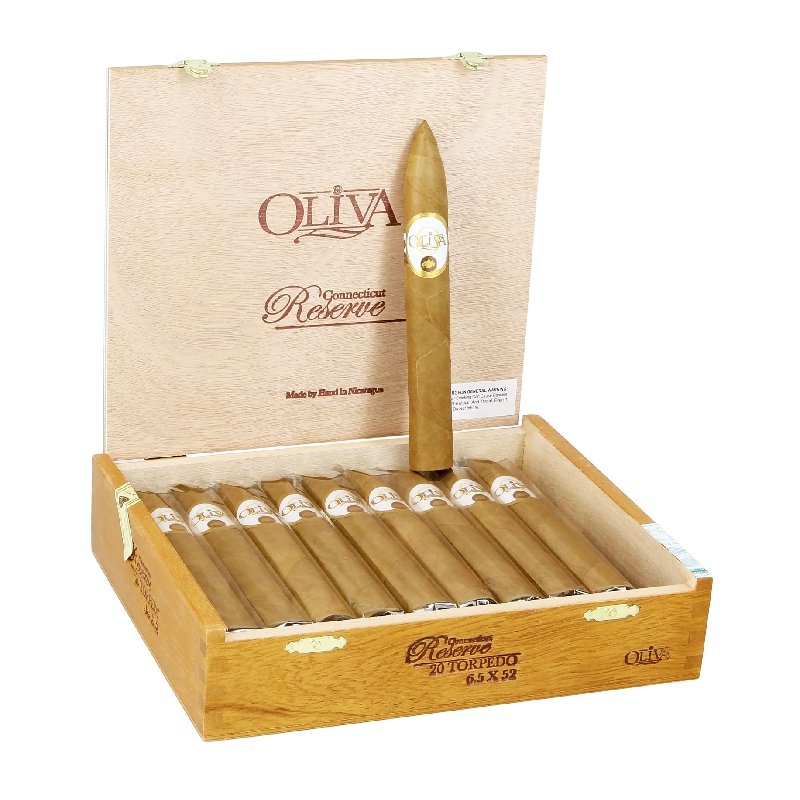 OLIVA WL CT RESERVE TORPEDO (6.5X52) BOX OF 20