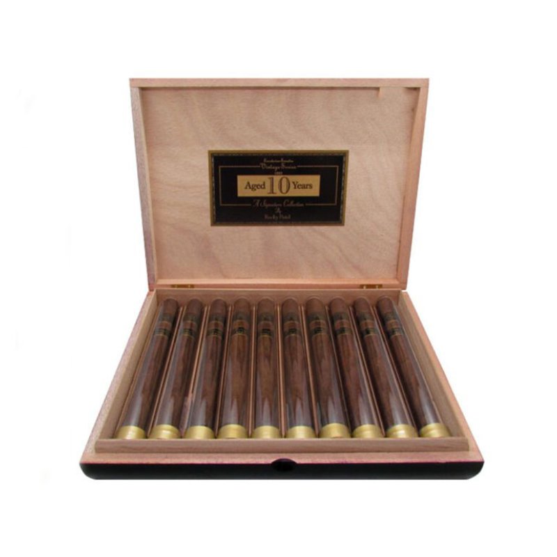 RP VINTAGE 1992 ROBUSTO IN CRYSTRAL GLASS TUBES (5 X 50) BOX OF 10