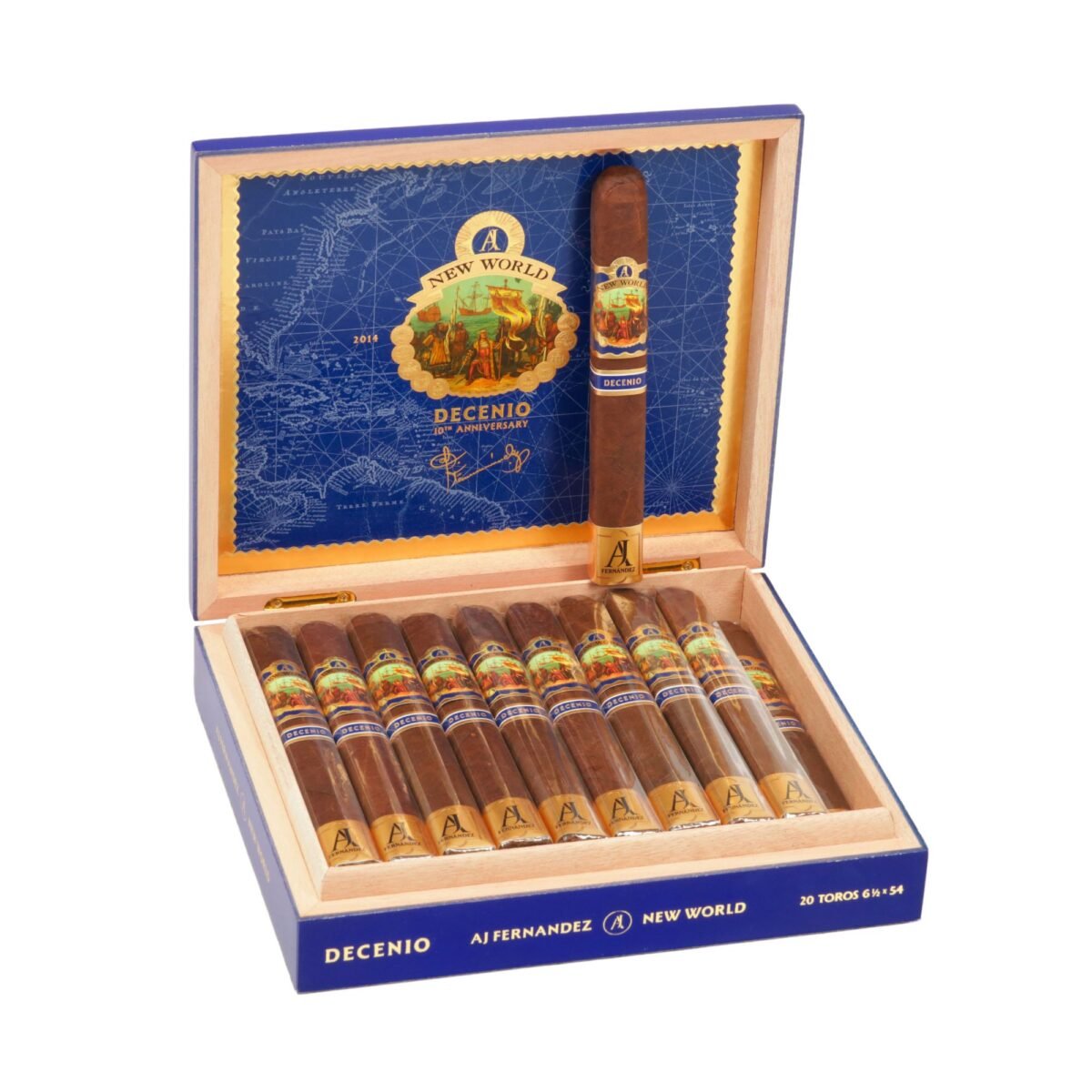 NEW WORLD DECENIO TORO (6.5X54) BOX OF 20