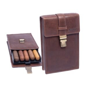 LUCIENNE CIGAR FOLDER – BROWN ATMOSPHERE (XC521)