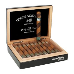 RP EDGE 10TH ANNIVERSARY A10 ROBUSTO (5 1/2X50) BARBER POLE BOX OF 20