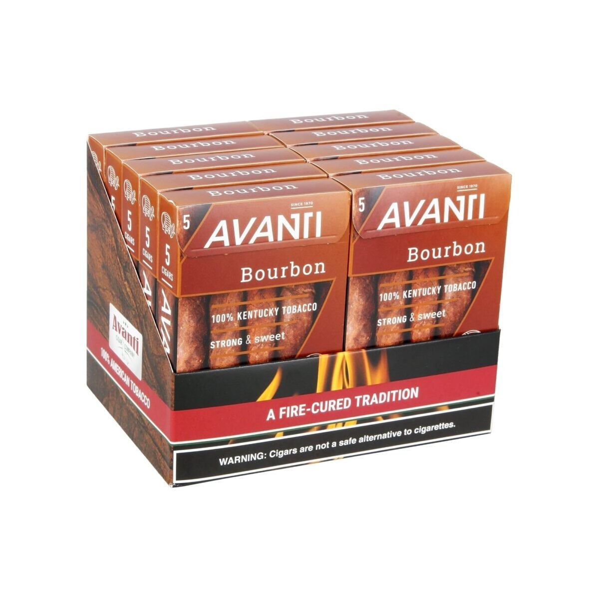 AVANTI BOURBON (10 OK OF 5) CT50