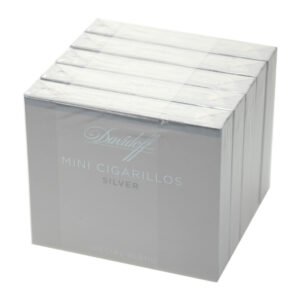 DAVIDOFF MINI C’LLO SILVER UNIT OF 100CT (5 TINS OF 20)