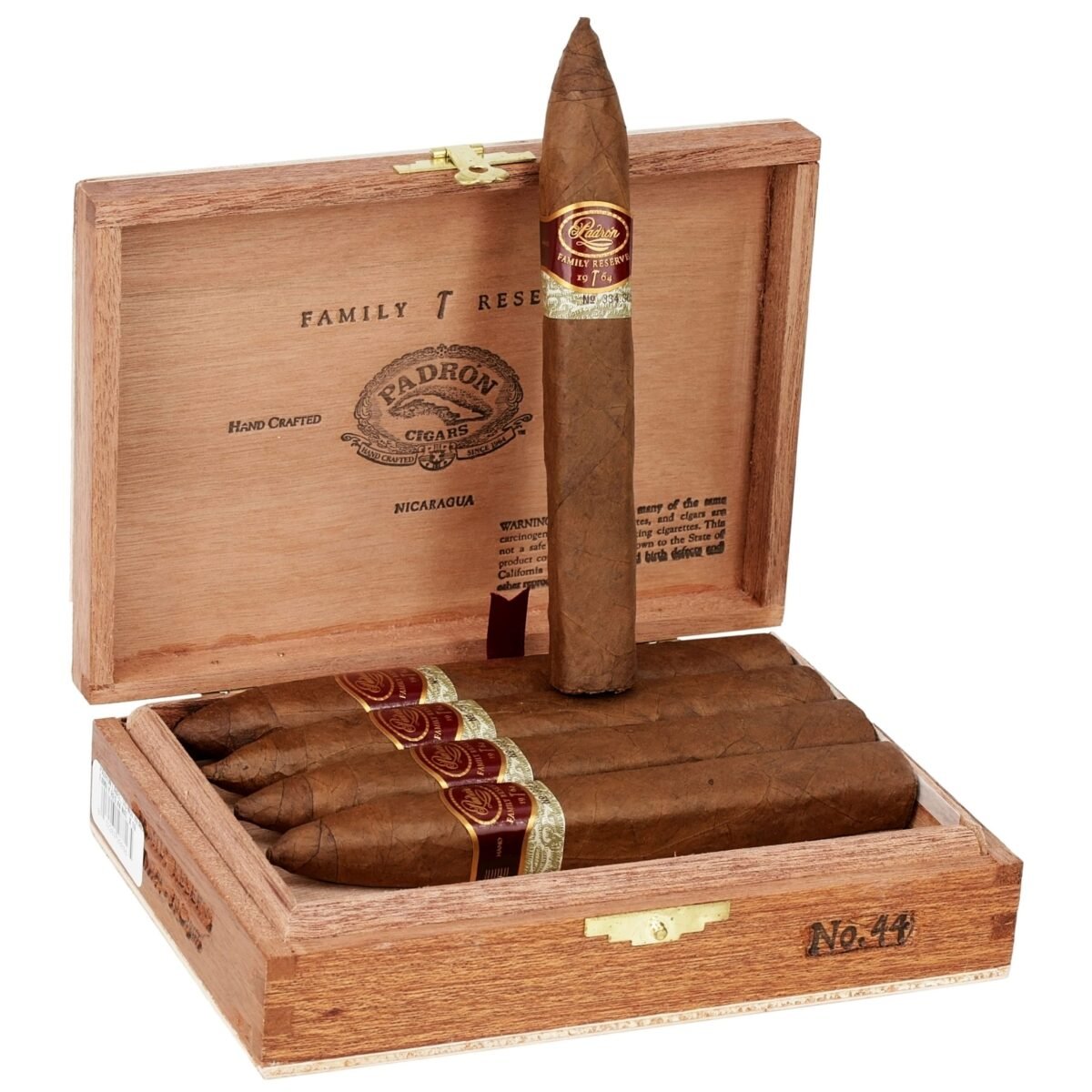PADRON FAMILY RESERVE 44 NAT (52 X 6) BOX OF 10