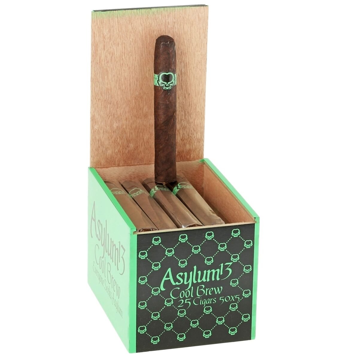 ASYLUM COOL BREW ROBUSTO BOX OF 25