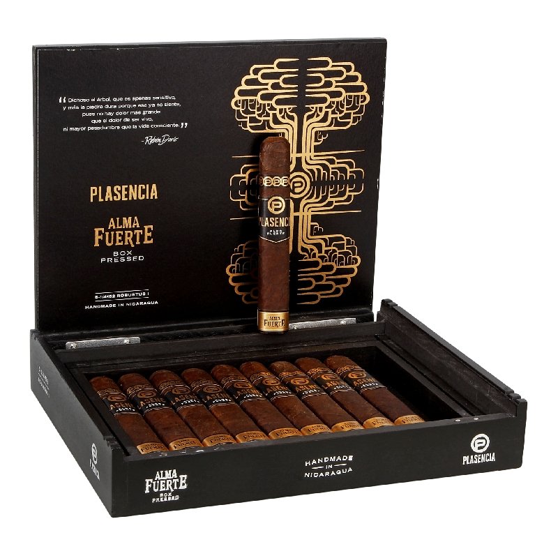 PLASENCIA ALMA FUERTE ROBUSTUS (5 1/4X52) BOX OF 10