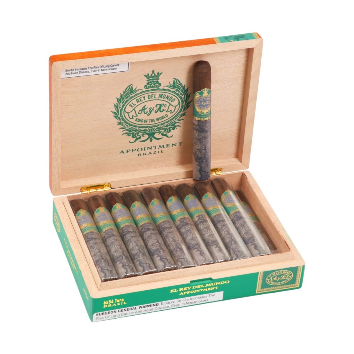 RDM APPOINTMENT BRAZIL 2026 TORO (6X54) BOX OF 20