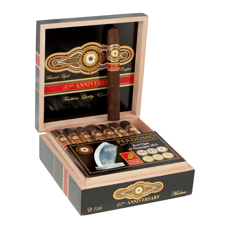 PERDOMO 20TH ANNIVERSARY MADURO CHURCHILL C756 BOX OF 24