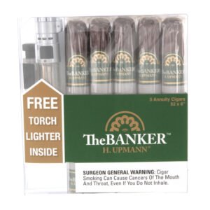 H UPMANN THE BANKER ANNUITY 5PK LIGHTER BOX OF 5
