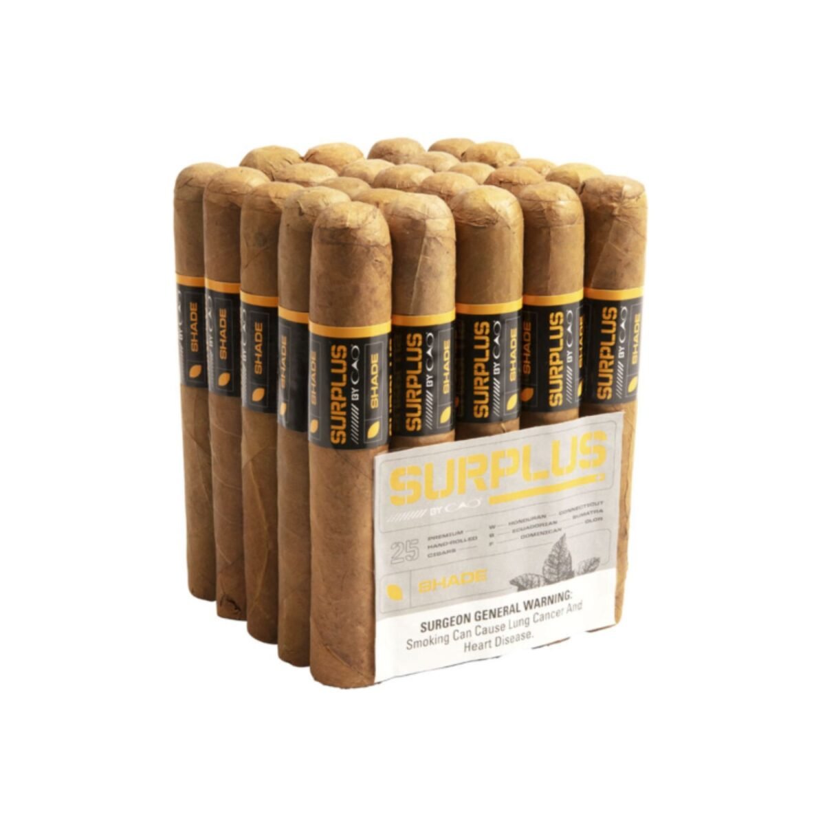 CAO SURPLUS SHADE GIGANTE (6X60) BDL OF 25