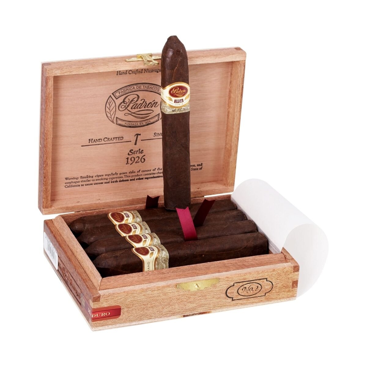 PADRON NO.2 MAD 1926 (52 X 5 1/2) BOX OF 10