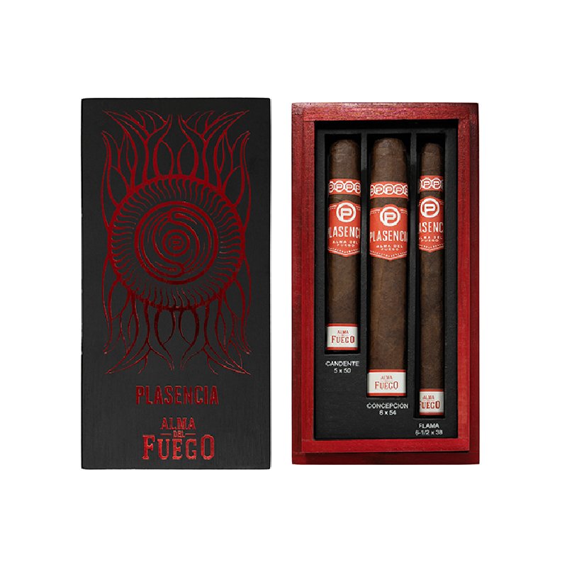 PLASENCIA BOX SET SAMPLER 3CT- ALMA DEL FUEGO BOX OF 3