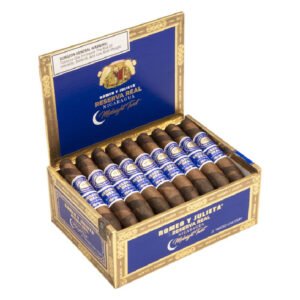 ROMEO Y JULIETA RESERVA REAL NICA MIDNIGHT TWIST TWISTED LOVE STORY BOX OF 25