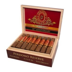 PERDOMO RESERVE FIGURADO SUN GROWN (4 3/4X56) BOX OF 25