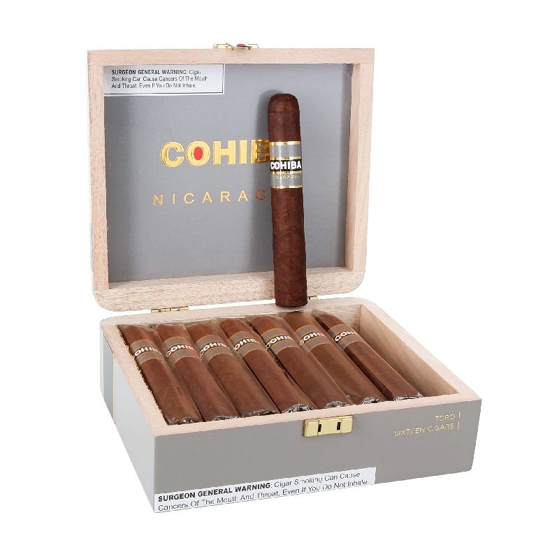 COHIBA NICARAGUA TORO (N5.25X 54) BOX OF 16