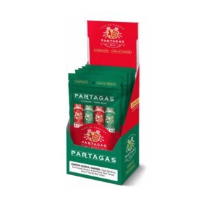 PARTAGAS HOLIDAY 2023 (CORTADO-VALLE VERDE) SAMPLER (5 POUCHASE OF 4) CT20