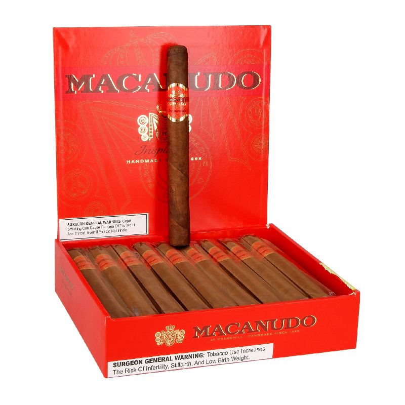 MACANUDO INSPIRADO ORANGE CHURCHILL BOX OF 20