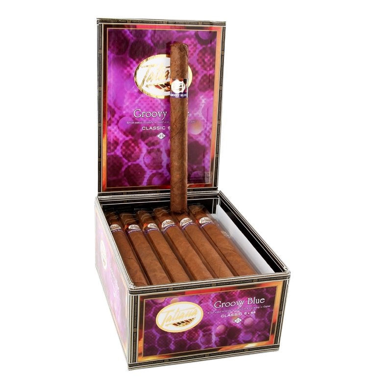 TATIANA CLASSIC (6 X 44) GROOVY BLUE BOX OF 25
