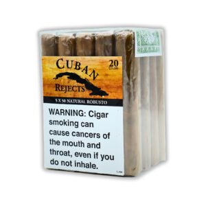 CUBAN REJECTS ROBUSTO NAT BDL OF 20