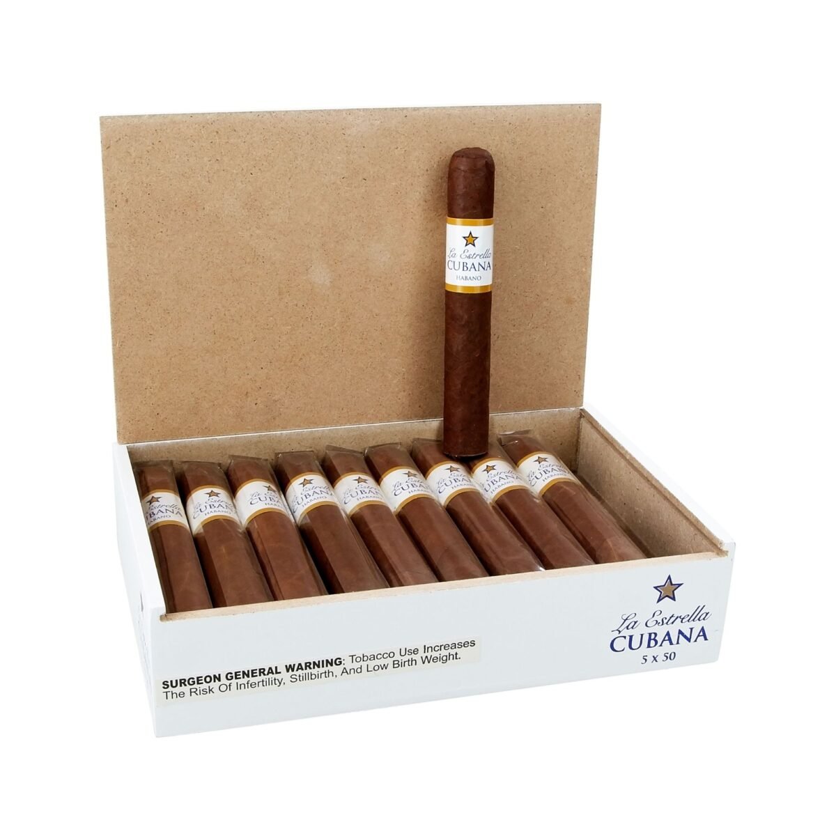 LA ESTRELLA CUBANA HABANO ROBUSTO (5X50) BOX OF 20