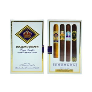 J C NEWMAN – DIAMOND CROWN ROYAL SAMPLER BOX OF 4