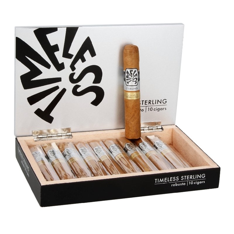 TIMELESS STERLING ROBUSTO BOX OF 10